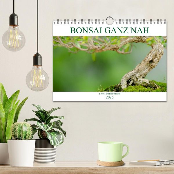 Produktbild: Bonsai ganz nah (Wandkalender 2026 DIN A4 quer), CALVENDO Monatskalender