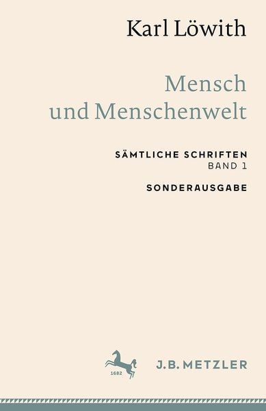 Produktbild: Karl L&ouml;with: Mensch und Menschenwelt