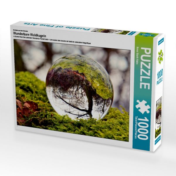 Produktbild: CALVENDO Puzzle Ein Motiv aus dem Kalender Wunderbare Waldkugeln | 1000 Teile Lege-Gr&ouml;&szlig;e 64x48cm Foto-Puzzle f&uuml;r gl&uuml;ckliche Stunden