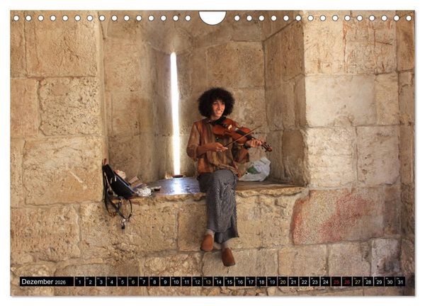 Produktbild: ISRAEL - Mehr als nur ein Land 2026 (Wandkalender 2026 DIN A4 quer), CALVENDO Monatskalender
