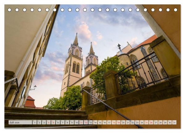 Produktbild: Oschatz Impressionen (Tischkalender 2026 DIN A5 quer), CALVENDO Monatskalender