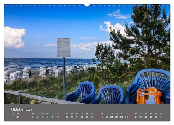 Produktbild: Boltenhagen - Meer erleben (Wandkalender 2026 DIN A2 quer), CALVENDO Monatskalender