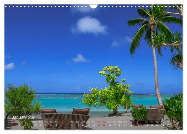 Produktbild: Dream Beaches worldwide (Wall Calendar 2026 DIN A3 landscape), CALVENDO 12 Month Wall Calendar
