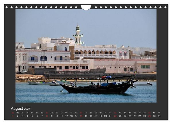 Produktbild: Zauber des Oman (Wandkalender 2027 DIN A4 quer), CALVENDO Monatskalender