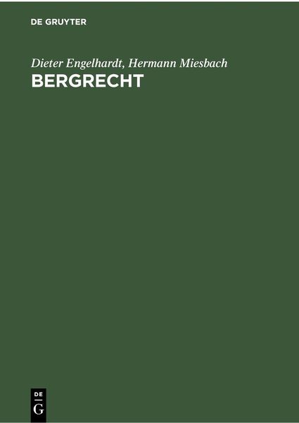 Produktbild: Bergrecht