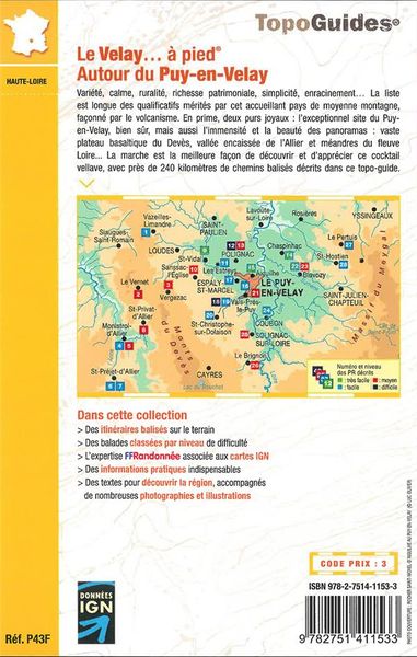 Produktbild: Autour du Puy-en Velay &agrave; pied : 28 promenades & randonn&eacute;es