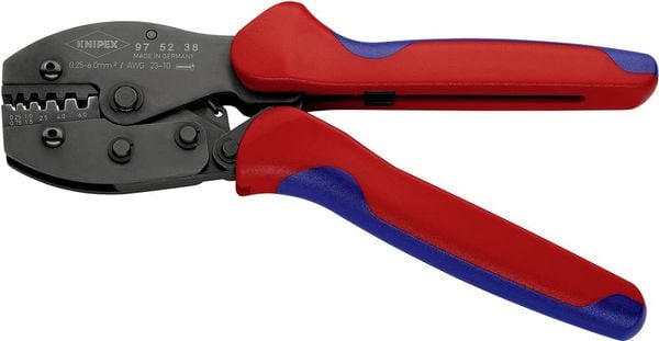 Knipex PRECIFORCE 97 52 38 Crimpzange Aderendhülsen 0.25 bis 6mm²