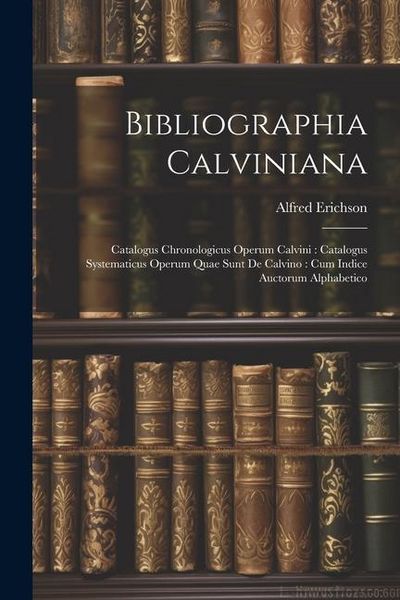 Produktbild: Bibliographia Calviniana