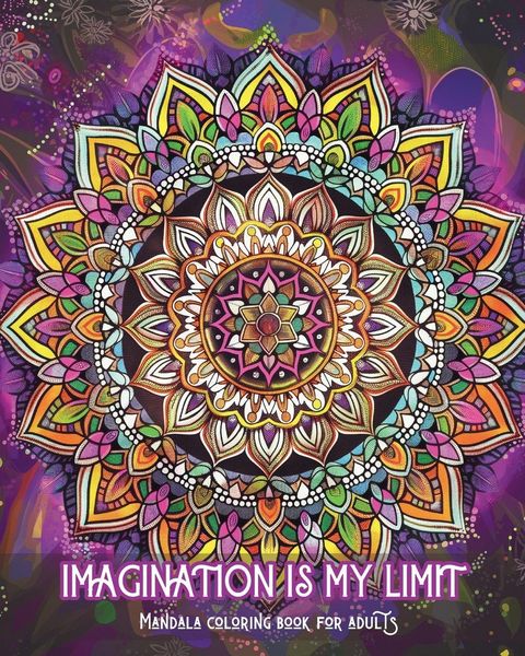Produktbild: Imagination is my limit - Mandala coloring book for adults