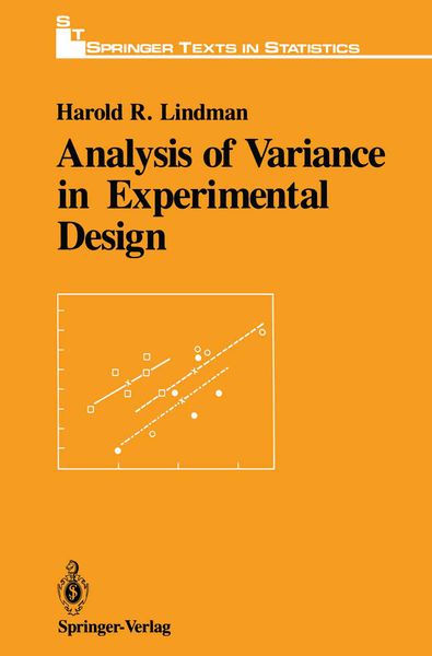 Produktbild: Analysis of Variance in Experimental Design