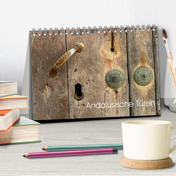 Produktbild: Andalusische T&uuml;ren (Tischkalender 2026 DIN A5 quer), CALVENDO Monatskalender