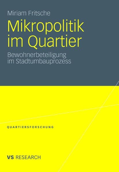 Produktbild: Mikropolitik im Quartier