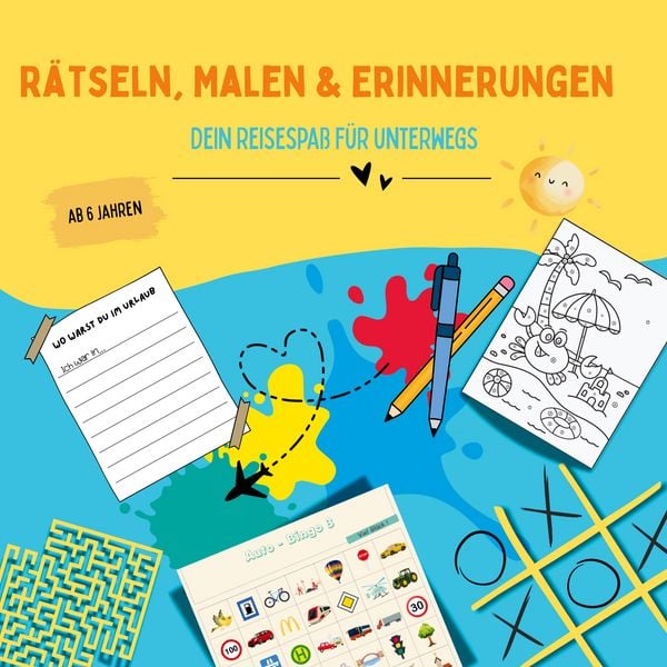 Produktbild: R&auml;tsel, Malen & Erinnerungen