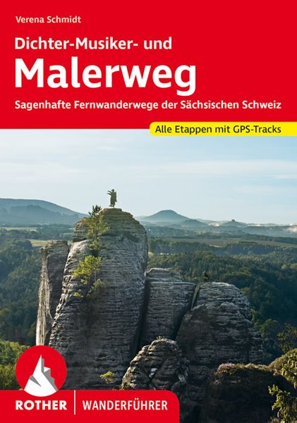 Produktbild: ROTHER Wanderf&uuml;hrer Malerweg und Dichter-Musiker-Maler-Weg