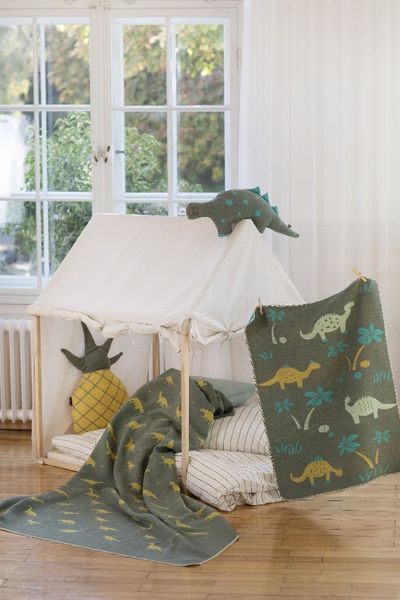 Produktbild: Fussenegger JUWEL gef&uuml;lltes Kissen "Dino"