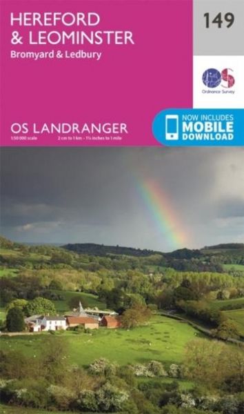 Produktbild: Ordnance Survey: Hereford & Leominster, Bromyard & Ledbury