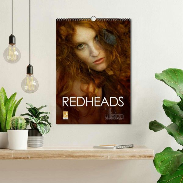 Produktbild: REDHEADS (Wandkalender 2026 DIN A3 hoch), CALVENDO Monatskalender