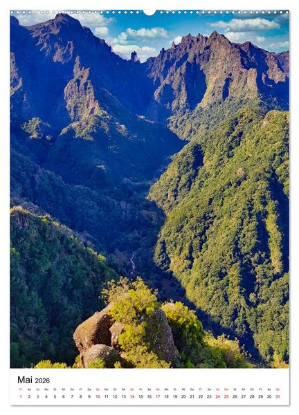 Produktbild: Malerisches Madeira (hochwertiger Premium Wandkalender 2026 DIN A2 hoch), Kunstdruck in Hochglanz