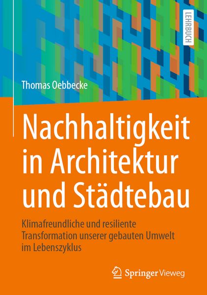 Produktbild: Nachhaltigkeit in Architektur und St&auml;dtebau