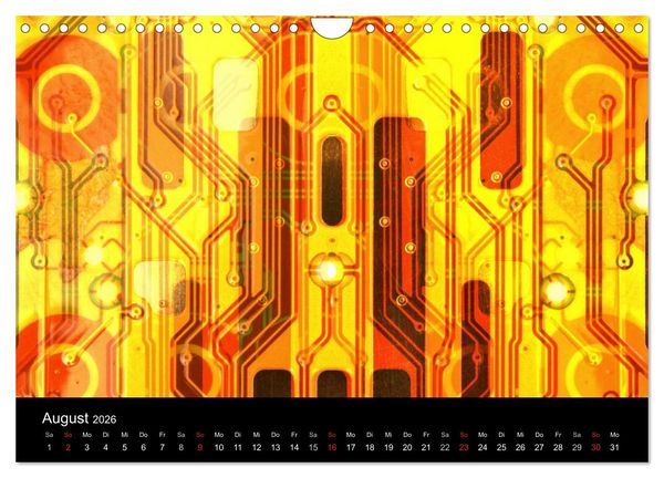 Produktbild: Computer ganz nah (Wandkalender 2026 DIN A4 quer), CALVENDO Monatskalender