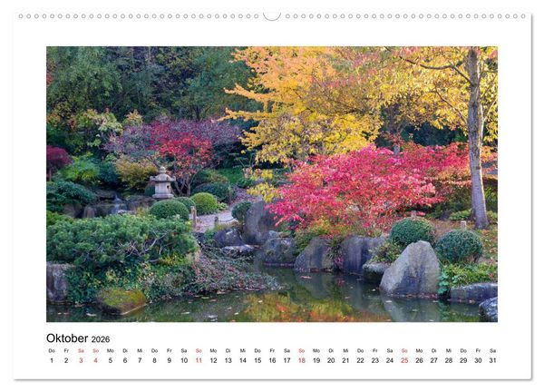 Produktbild: W&uuml;rzburg - Im Lauf der Jahreszeiten (hochwertiger Premium Wandkalender 2026 DIN A2 quer), Kunstdruck in Hochglanz
