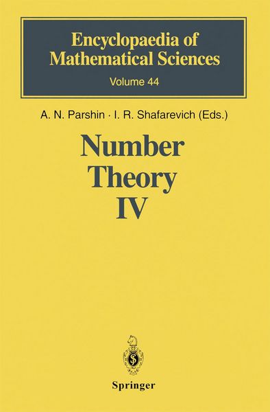 Produktbild: Number Theory IV