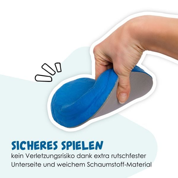 Produktbild: alldoro - Soft-Balanciersteine f&uuml;r Kinder, 8er Set