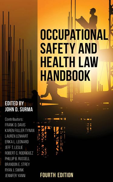 Produktbild: Occupational Safety and Health Law Handbook