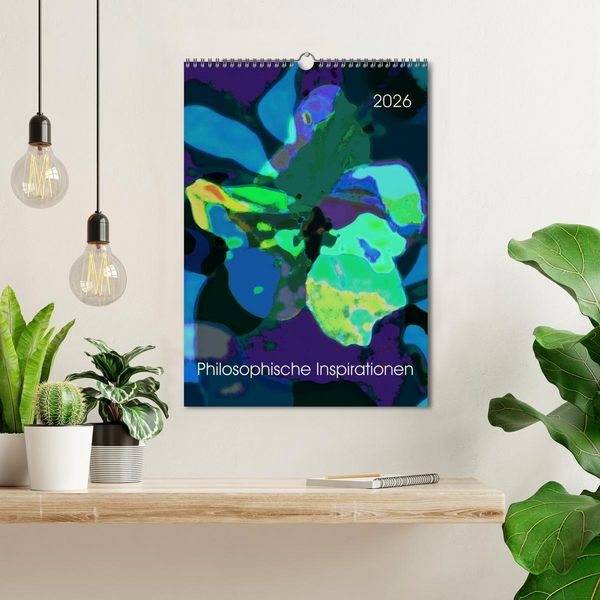 Produktbild: Philosophische Inspirationen Wandkalender 2026 (Wandkalender 2026 DIN A3 hoch), CALVENDO Monatskalender