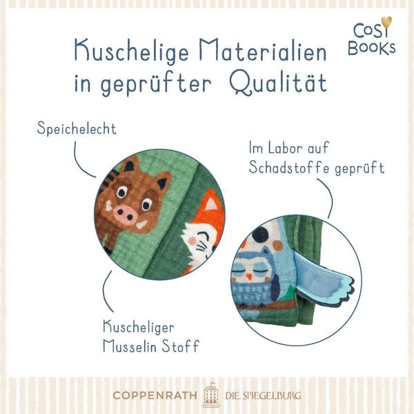 Produktbild: CosyBooks: Babys Laschenbuch Wald