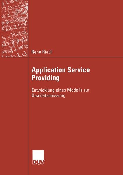 Produktbild: Application Service Providing