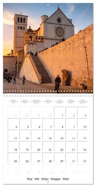 Produktbild: Assisi - Medieval Heart of Italy (Wall Calendar 2026 12 &times; 12 Inch) CALVENDO 12 Month Wall Calendar