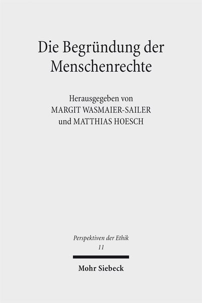 Produktbild: Die Begr&uuml;ndung der Menschenrechte