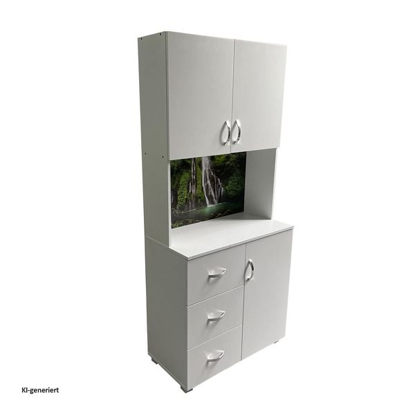 Produktbild: HTI-Living HTI-Living Badschrank Blanca Wellness Motiv Wasserfall