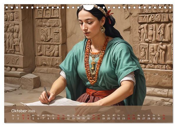 Produktbild: Faszination Maya: Einblicke in eine versunkene Welt (Wandkalender 2026 DIN A4 quer), CALVENDO Monatskalender