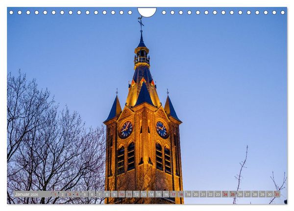 Produktbild: Ein Blick auf Terneuzen (Wandkalender 2026 DIN A4 quer), CALVENDO Monatskalender