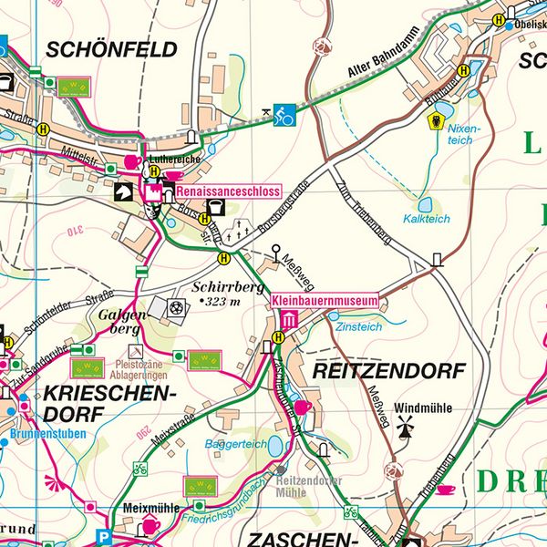 Produktbild: Sch&ouml;nfelder Hochland zwischen Dresden und Stolpen