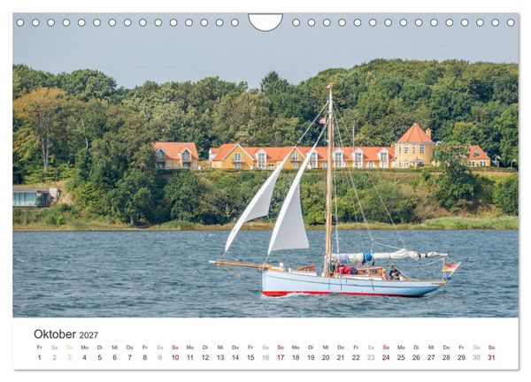Produktbild: Flensburg maritim (Wandkalender 2027 DIN A4 quer), CALVENDO Monatskalender