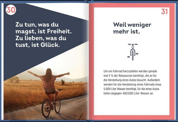 Produktbild: 100 Gr&uuml;nde, warum Fahrradfahrer gl&uuml;cklicher sind