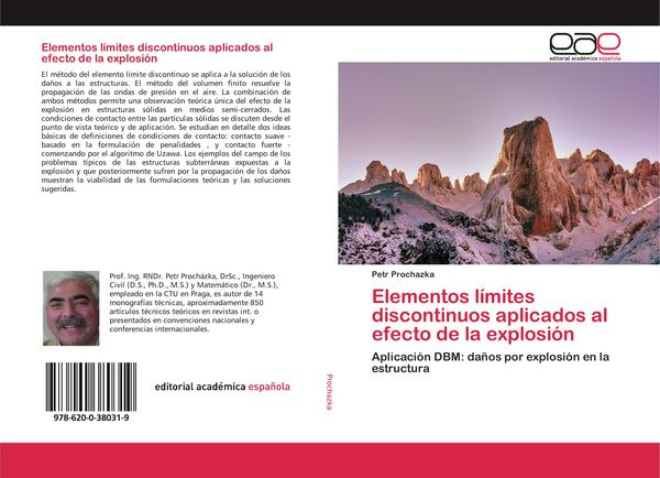 Produktbild: Elementos l&iacute;mites discontinuos aplicados al efecto de la explosi&oacute;n