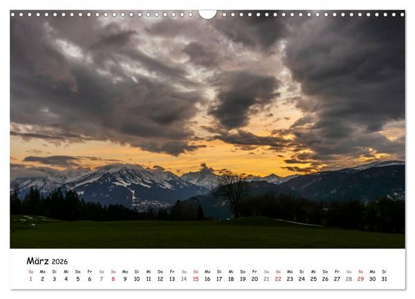 Produktbild: Unterwegs im Allg&auml;u (Wandkalender 2026 DIN A3 quer), CALVENDO Monatskalender