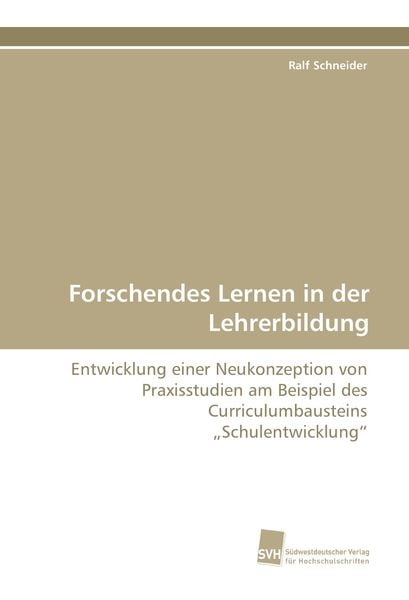 Produktbild: Forschendes Lernen in der Lehrerbildung