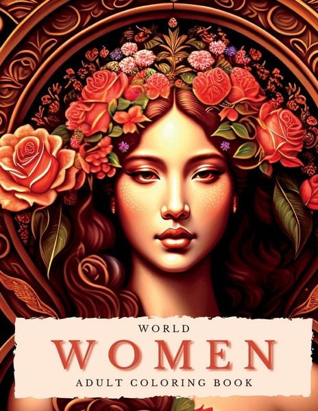 Produktbild: World Women Coloring Book For Adults