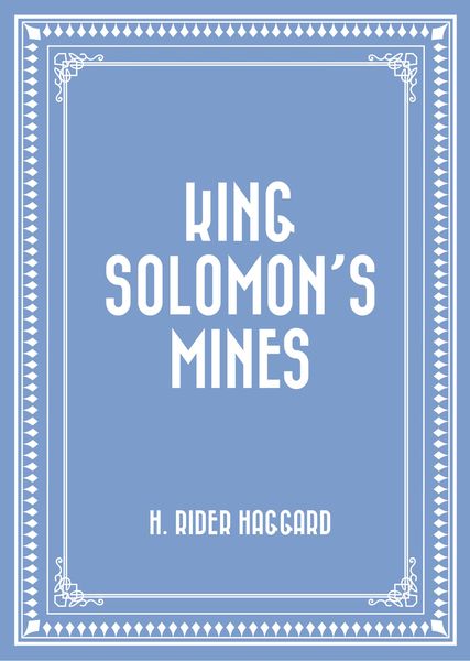 Produktbild: King Solomon's Mines