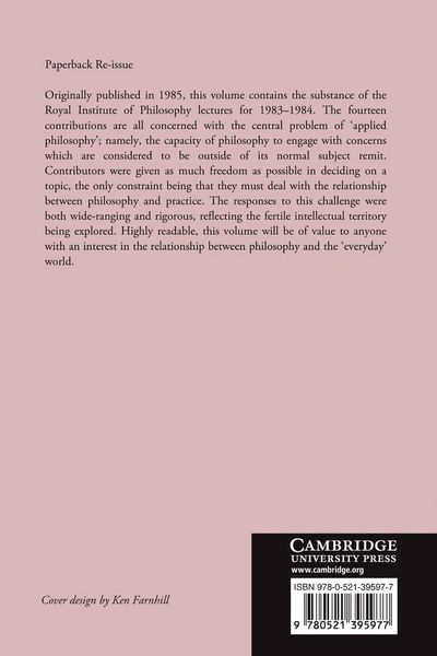 Produktbild: Philosophy and Politics