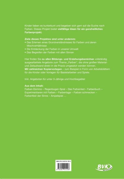 Produktbild: Kita aktiv Projektmappe Farben