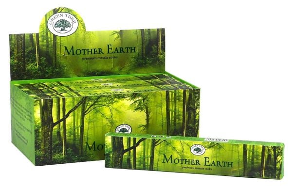 Produktbild: R&auml;ucherst&auml;bchen Green Tree "Mother Earth" 15gr.