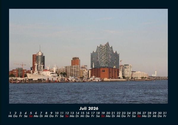 Produktbild: Hamburg 2026 Fotokalender DIN A4