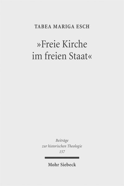 Produktbild: "Freie Kirche im freien Staat"