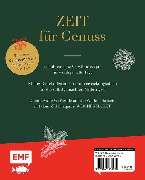 Produktbild: Adventskalender ZEIT magazin Wochenmarkt: 24 Genussmomente